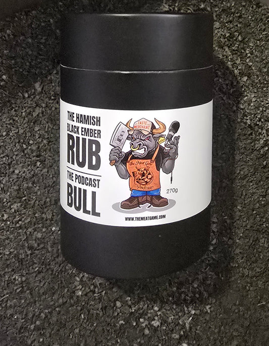 THE HAMISH Black Ember Beef Rub (The podcast bull)