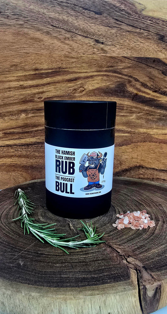 THE HAMISH Black Ember Beef Rub (The podcast bull)